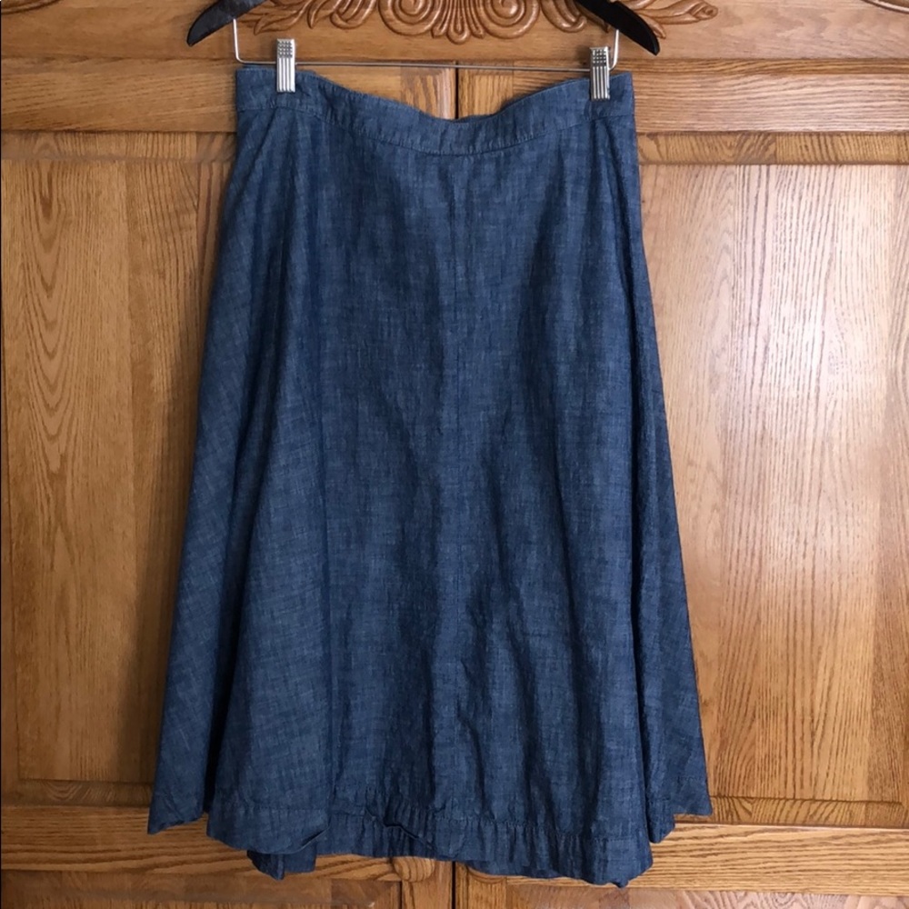 Lane Bryant Denim-look Skirt Size 20
